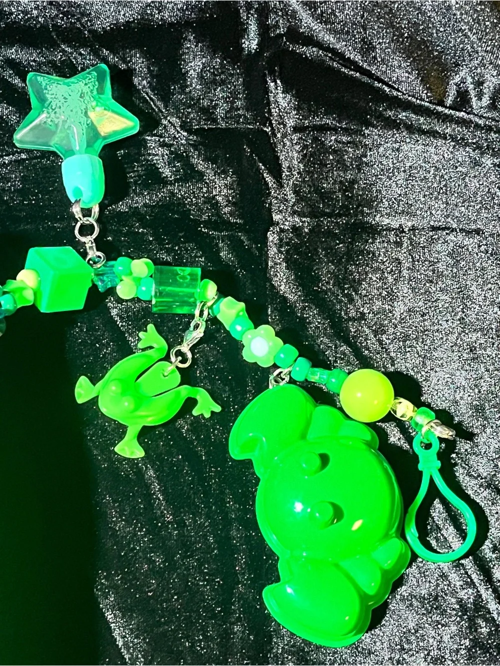 Green Junk Chain w/ Giant Pickle